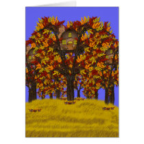 ACORN FAERY COTTAGE Card