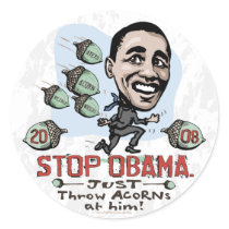 ACORN funny Anti-Obama Sticker by YesPoliticsSuck ACORN funny Anti-Obama Sticker