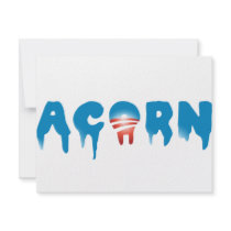 ACORN invitations by NobamaShop ACORN invitations