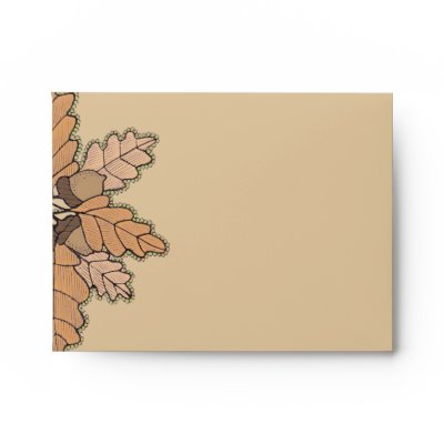 Acorn Manor Envelope by chadmichaelpeters