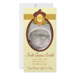 Acorn Woodland Birth Announcement Customized Photo Card