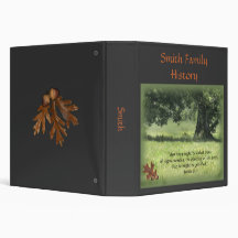 Acorns to Oak Trees Genealogy Binder