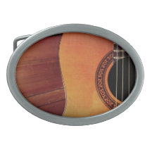 Acoustic Guitar Belt Buckle
