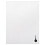 Acoustic Guitar Black Customized Letterhead