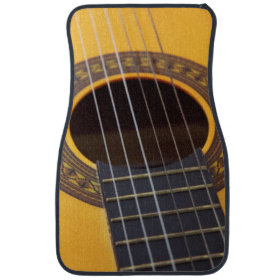 Acoustic Guitar Car Mats Floor Mat