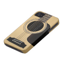 Acoustic Guitar Case-mate Iphone 4 Case