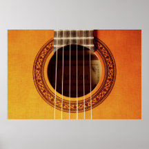 Acoustic Guitar Detail Print