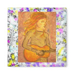 acoustic guitar drawing drip magnets