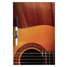 Acoustic Guitar Dry-Erase Boards