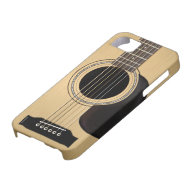 Acoustic Guitar iPhone 5 Cover
