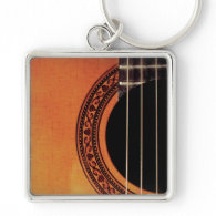 Acoustic Guitar Keychains