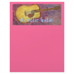 Acoustic Guitar Custom Letterhead