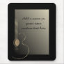 Acoustic Guitar Logo Design Mousepad