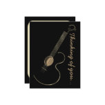 Acoustic Guitar Logo Postcard