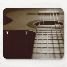 Acoustic Guitar Mouse Pad