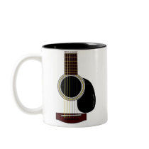acoustic guitar mug
