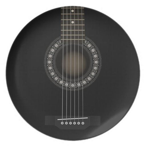 Acoustic Guitar Plate Zazzle