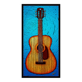 Acoustic Guitar print