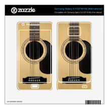 Acoustic Guitar Skin Samsung Galaxy S II Skins