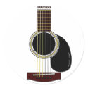 acoustic guitar sticker