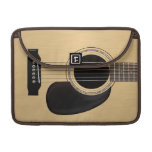 Acoustic Guitar with back options Sleeve For MacBooks
