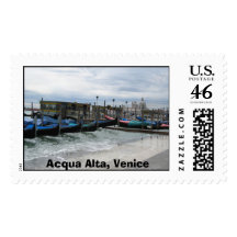 Acqua Alta, Venice Postage