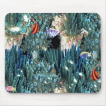 Acquatic Life Mousepad by elenaind Acquatic Life Mousepad