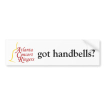 ACR logo, got handbells? bumper stickers by ACRbells ACR logo, got handbells? bumper stickers