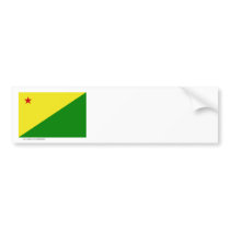 Acre, Brazil Flag Bumper Stickers