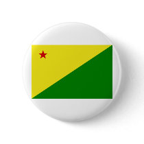 Acre, Brazil Flag Pinback Button