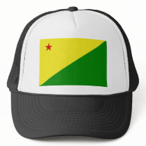 Acre, Brazil Flag Trucker Hats