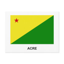 Acre, Brazil Flag Postcards