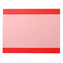 Acrimonious red notepad