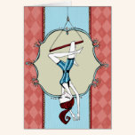 Acrobat greeting card cards