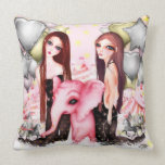 "Acrobats" Pillow pillows
