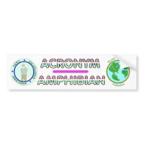 Acronym Amphibians w/ Logos Bumper Sticker