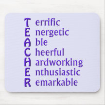Acronym for Teachers Mouse Pad