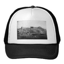 Acropolis ~ Acropolis of Athens Greece 1865 Mesh Hat