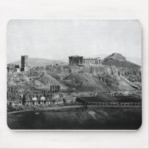 Acropolis ~ Acropolis of Athens Greece 1865 Mouse Pads