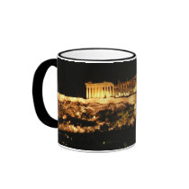 Acropolis -- Athens Greece Mugs