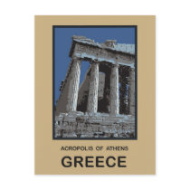 Acropolis of Athens Greece Postcards