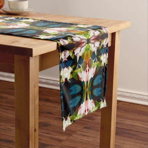 Across The Bridge Geometric Pattern Table Runner