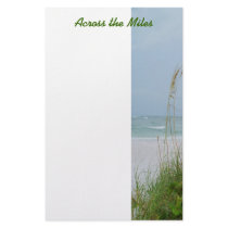 Across the Miles stationery