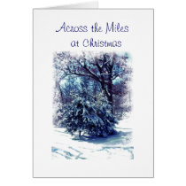 Across the Miles Winter Wonderland Card cards