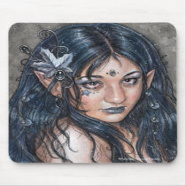 Across The Night I Saw Your Face Fairy Mousepad by Planet_Zerick Across The Night I Saw Your Face Fairy Mousepad
