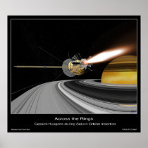 Across the Saturn Rings Print