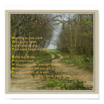 Acrostic Poem - HOLY SPIRIT posters by joyceepoo Acrostic Poem - HOLY SPIRIT posters