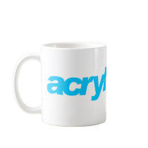 Acryl Music Mug by AcrylMusic Acryl Music Mug