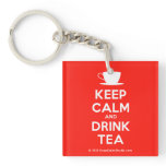 [Cup] keep calm and drink tea  Acrylic Keychains