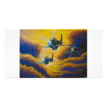 acrylic mustangs enhanced photo cards by Halsart acrylic mustangs enhanced photo cards